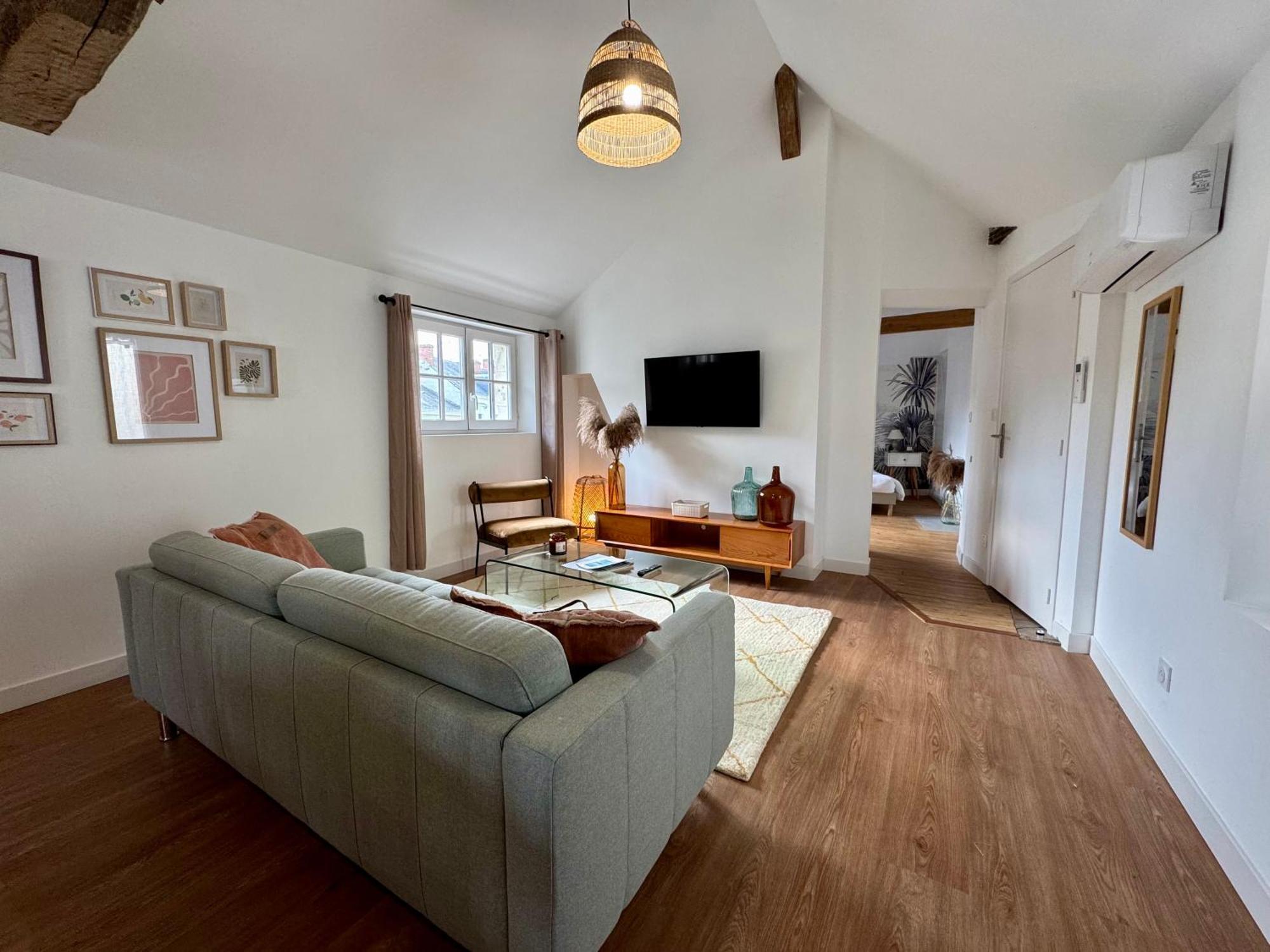 Appartement Centre Ville Climatise Vue Chateau Saumur Zewnętrze zdjęcie